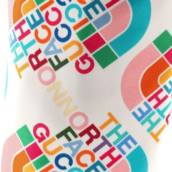 Gucci x The North Face Barrel Shoulder Bag Printed Nylon Pink, Print - Picture 6 of 8